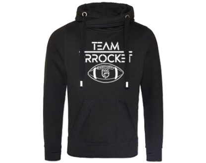 CROSS NECK HOODIE BALL – Bild 3