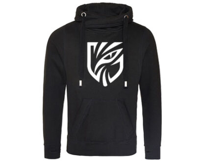 CROSS NECK HOODIE LOGO