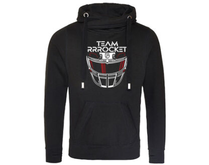 CROSS NECK HOODIE MASK